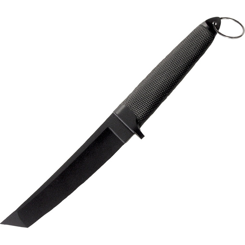 Cold Steel FGX CAT Tanto Black Smooth Stainless Fixed Blade Knife 92FCAT