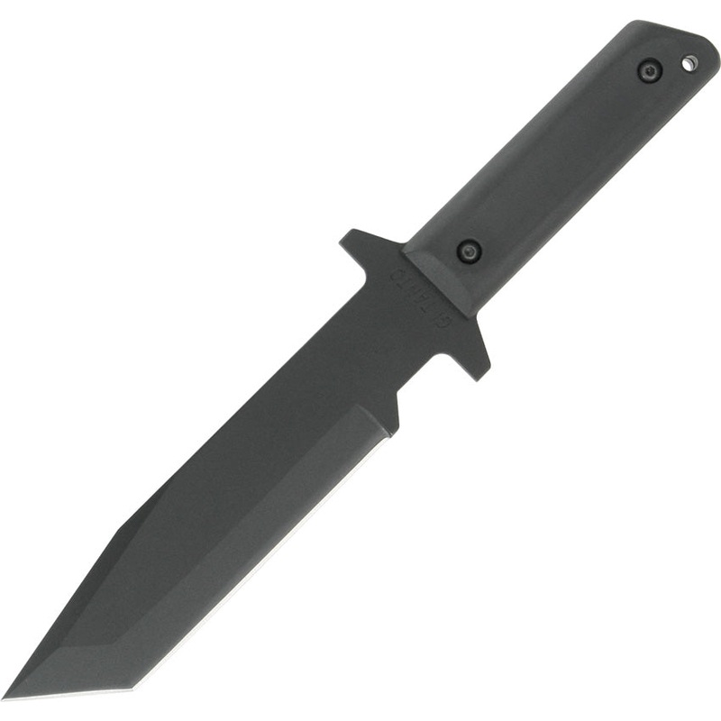 Cold Steel GI Tanto Black Polypropylene Carbon Steel Fixed Blade Knife 80PGT