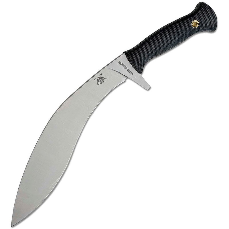 Cold Steel Gurkha Kukri Plus Black Smooth 4034 Stainless Fixed Blade Kukri 39LMC4