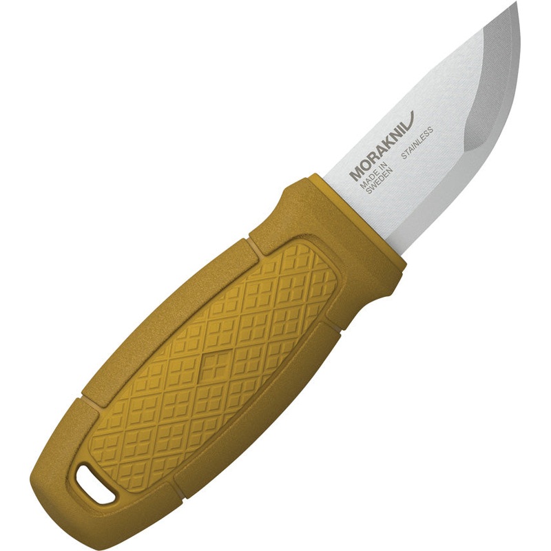 Mora Morakniv Eldris Kit Fixed Blade Knife Yellow Polymer 12C27 Clip Pt w/ Sheath 01781