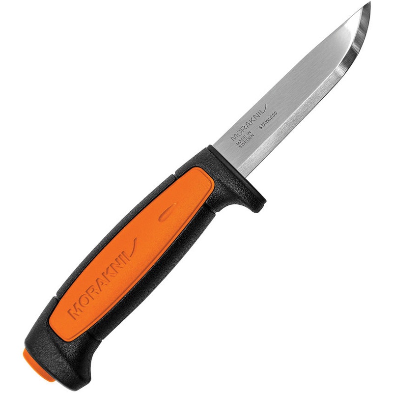 2 Pc Lot Mora Morakniv Basic 546 Stainless Black & Orange Camp Knife 02206   - On Sale