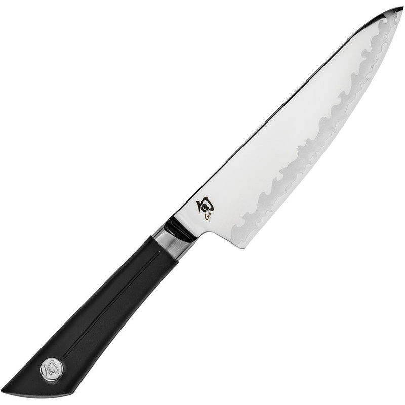 Shun Sora Chefs Black Smooth TPE VG-10 Stainless Kitchen Knife VB0723