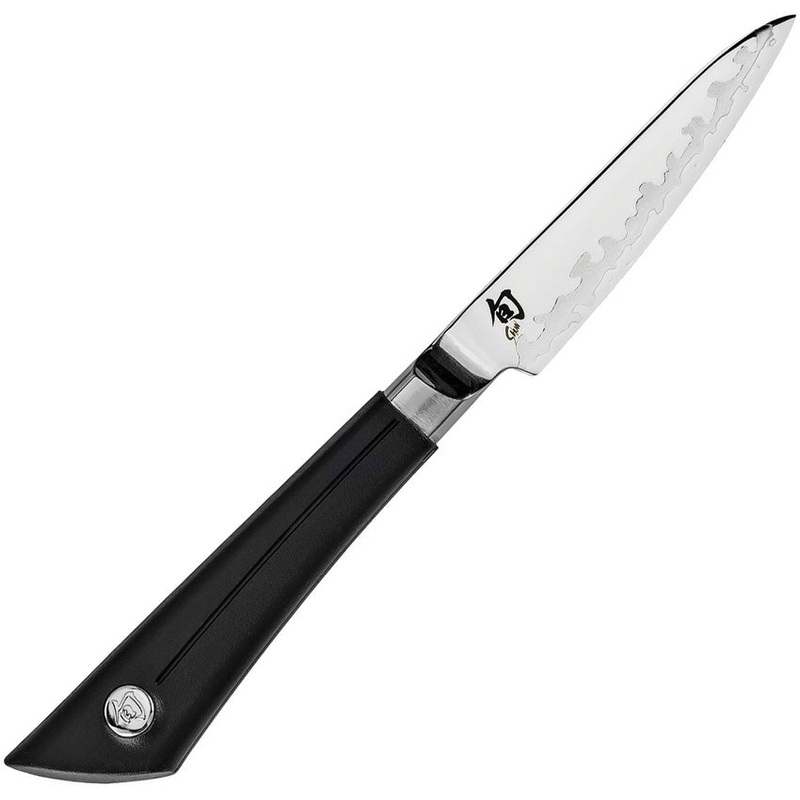 Shun Sora Paring Black Smooth TPE VG-10 Stainless Kitchen Knife VB0700