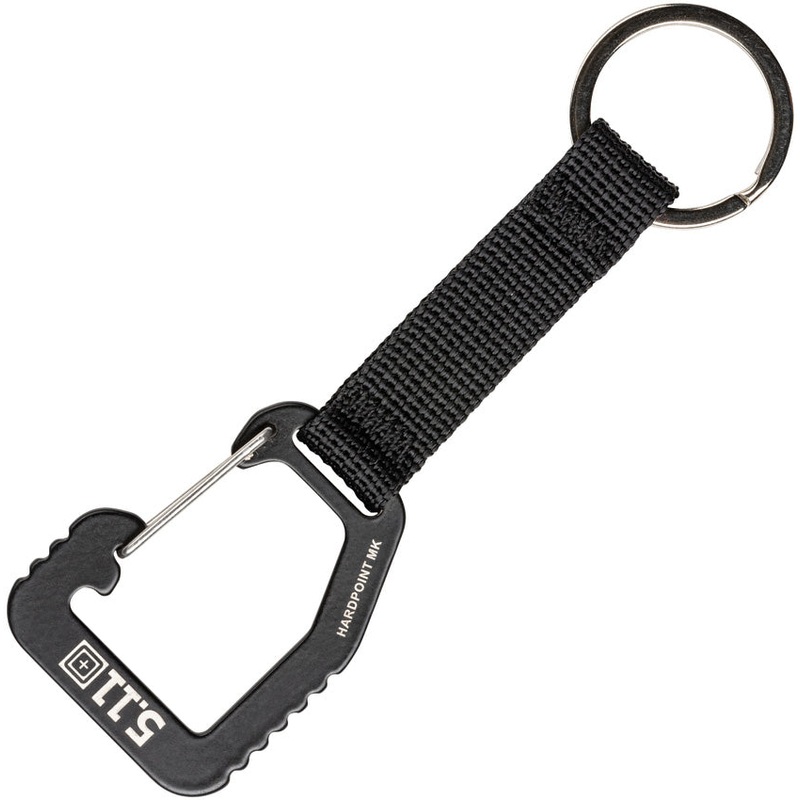 5.11 Tactical Hardpoint MK1 4.13" Black Keychain 56597019