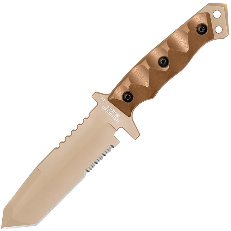 Halfbreed Blades Medium Infantry Gen 2 G10 K110 Fixed Blade Knife MIK02G2DE