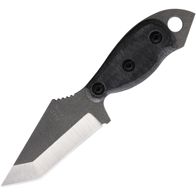 Shed Knives 2023 Conquest Midnight Black G10 154-CM Fixed Blade Knife 007