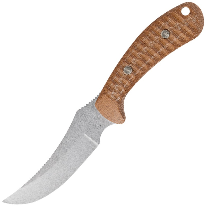 Case Cutlery Ridgeback Hunter Natural Canvas Stainless Fixed Blade Knife 30592