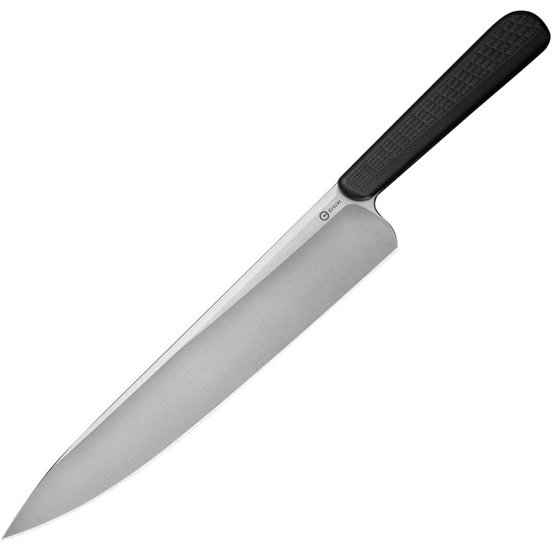 Civivi Cibus Black Textured G10 14C28N Steel Fixed Blade Kitchen Knife 230481