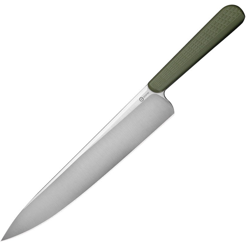 Civivi Cibus OD Green Textured G10 14C28N Steel Fixed Blade Kitchen Knife 230482