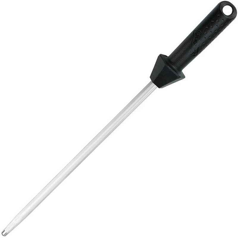 Sharpal Black ABS 17.5" Steel Knife Sharpening Rod 108S