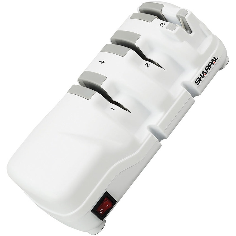 Sharpal Electric Round 3 Sloted Knife Sharpener 198H