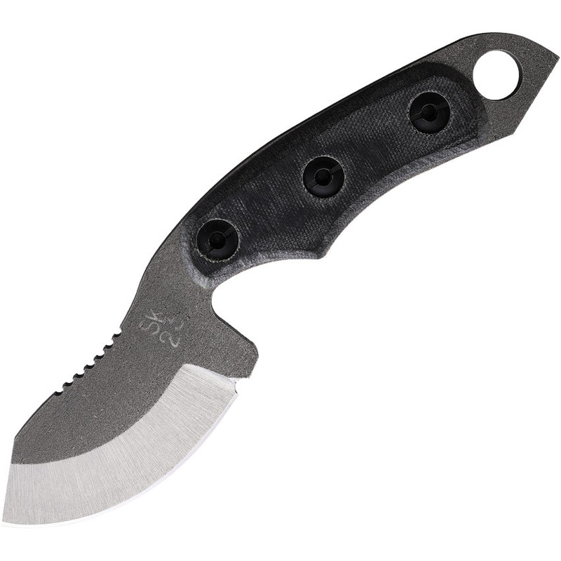 Shed Knives 2023 Resilience Black Smooth G10 154CM Fixed Blade Knife 008