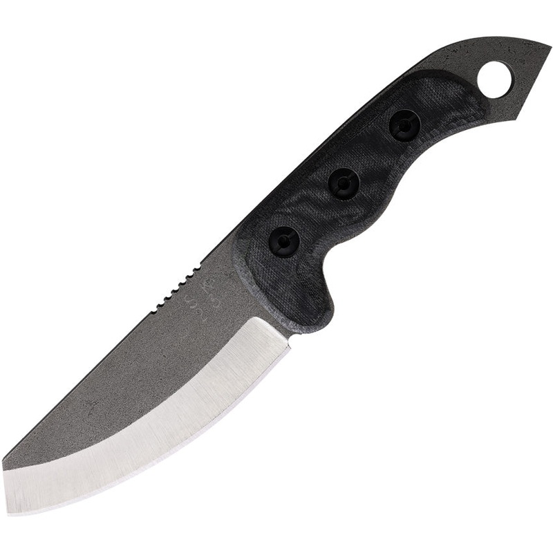 Shed Knives 2023 Sheepsfoot Black Smooth G10 154CM Fixed Blade Knife 006