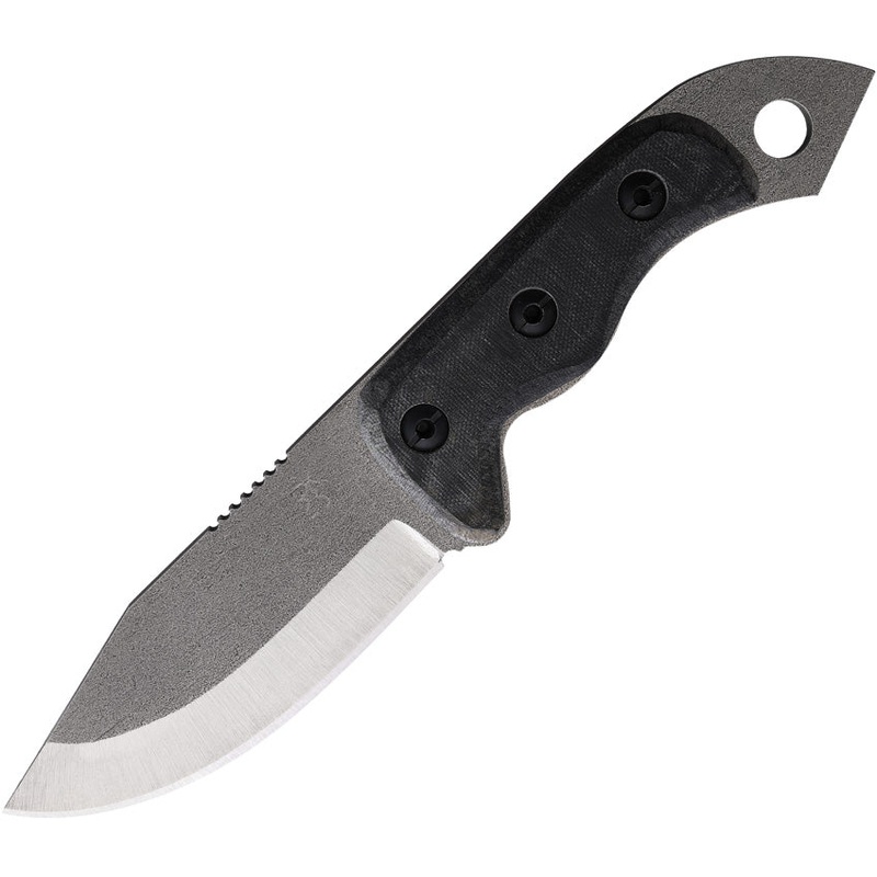 Shed Knives 2023 Tuatara Black Smooth G10 154CM Fixed Blade Knife 005