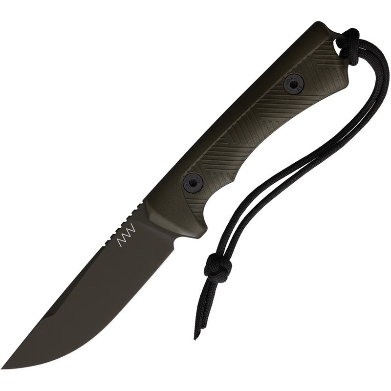Acta Non Verba Knives P200 Green GRNPU Sleipner Fixed Blade Knife P200050   - On Sale