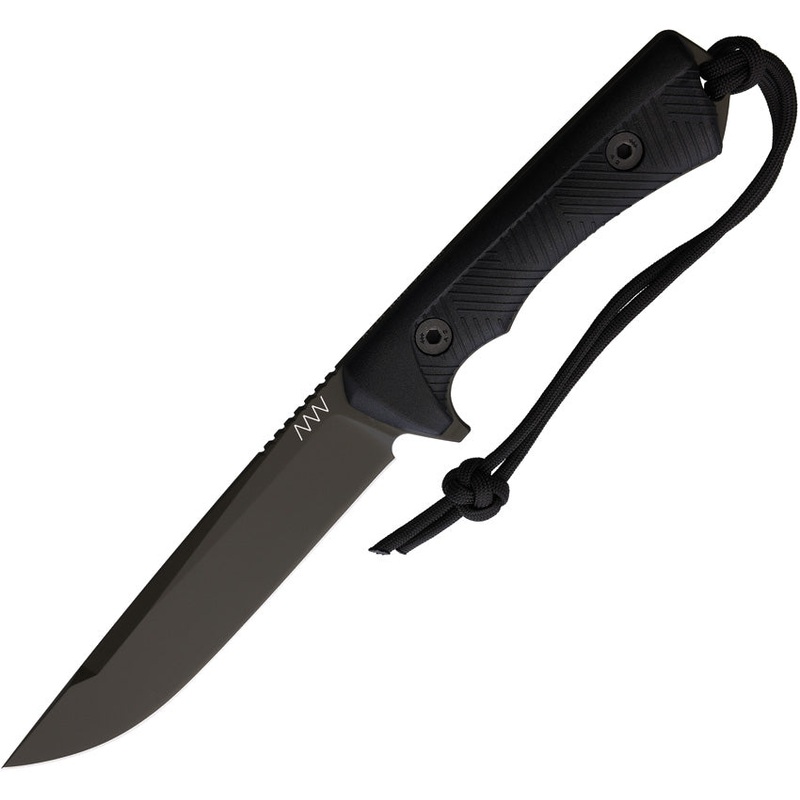 Acta Non Verba Knives P300 Black GRNPU Sleipner Fixed Blade Knife P300057   - On Sale