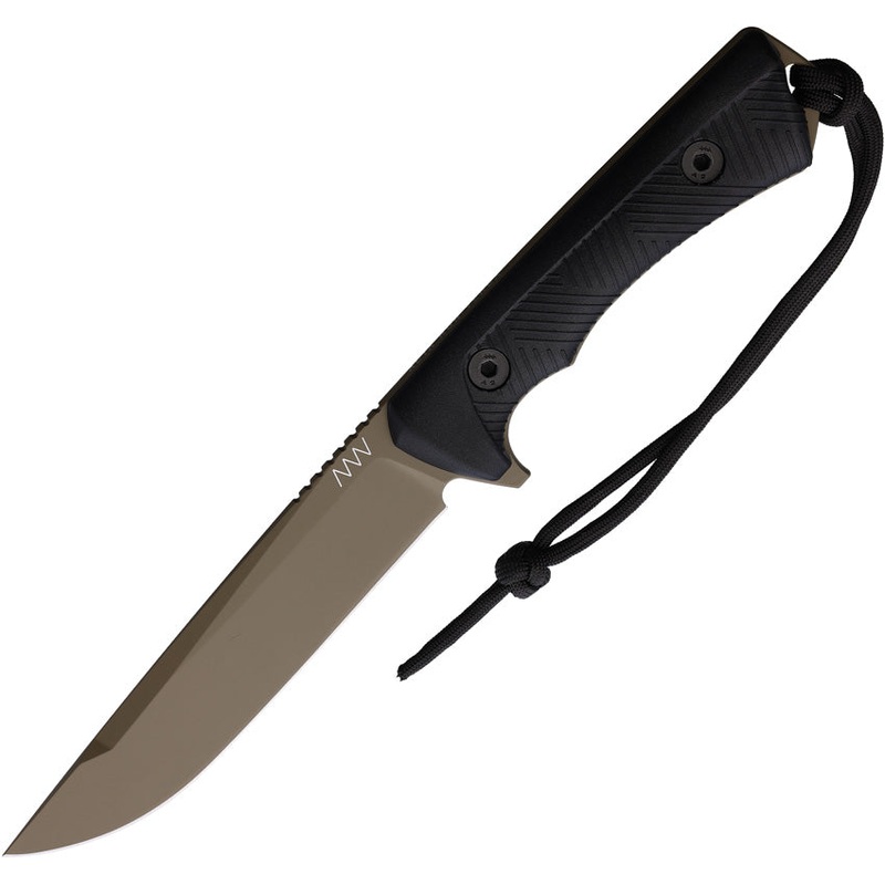 Acta Non Verba Knives P300 Black GRNPU Sleipner Fixed Blade Knife P300060   - On Sale