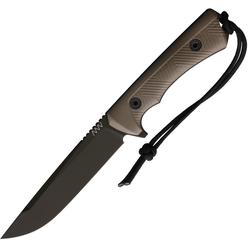 Acta Non Verba Knives P300 Brown GRNPU Sleipner Fixed Blade Knife P300059   - On Sale