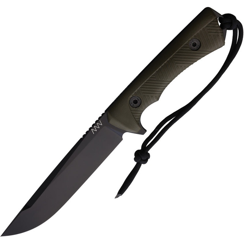 Acta Non Verba Knives P300 Green GRNPU Sleipner Fixed Blade Knife P300055