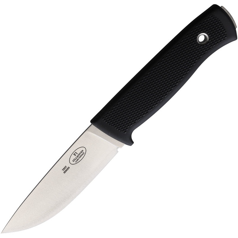 Fallkniven F1 Black Smooth Thermourn VG-WOLF Fixed Blade Knife F1AFWOLF