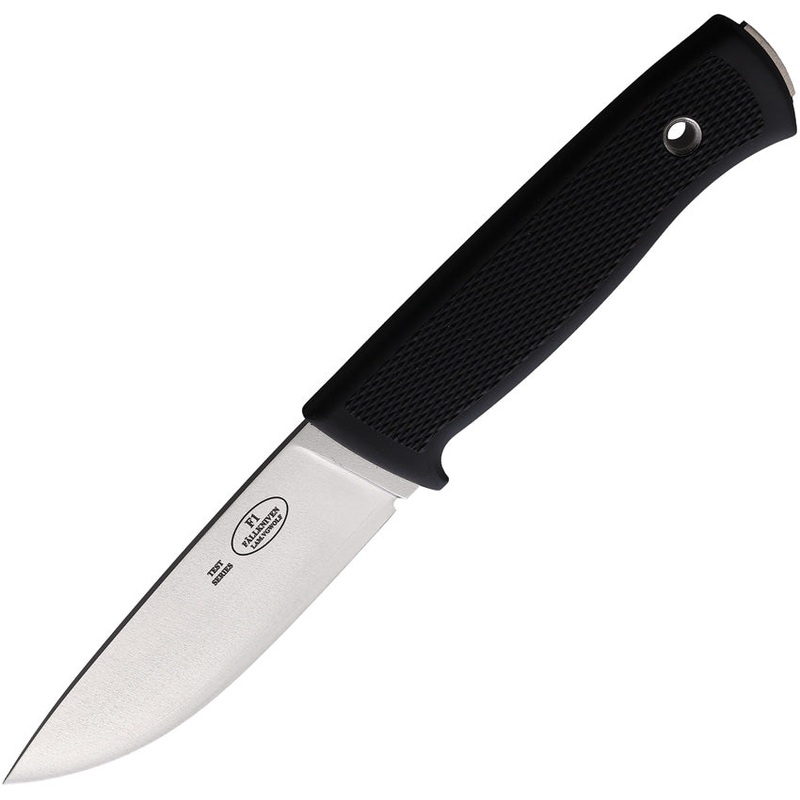 Fallkniven F1 Smooth Black Thermourn VG-7 Steel Fixed Blade Knife F1LWOLF