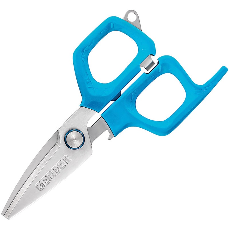 Gerber Neat Freak Braided Line Cutter Smoothj Blue 3Cr13 Steel Scissors 3553
