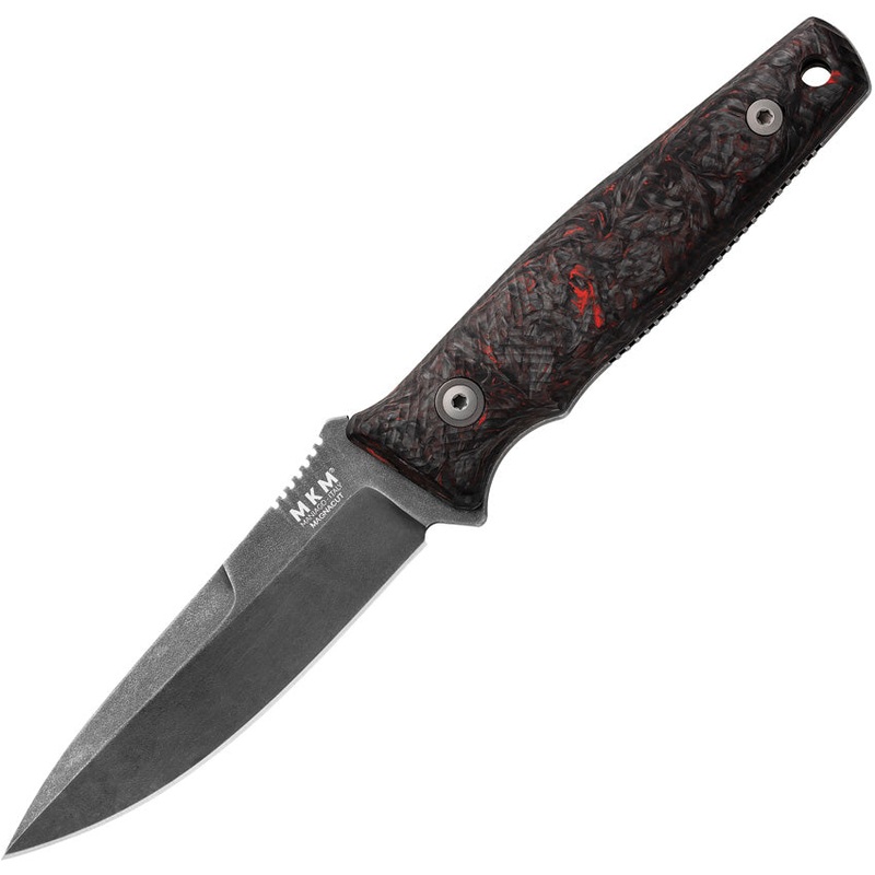 MKM-Maniago Knife Makers TPF-Defense Dark Matter Fixed Blade Knife TPFDCFDRD