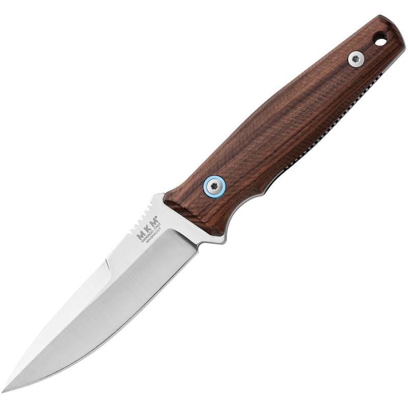 MKM-Maniago Knife Makers TPF-Defense Santos Wood Fixed Blade Knife TPFDS