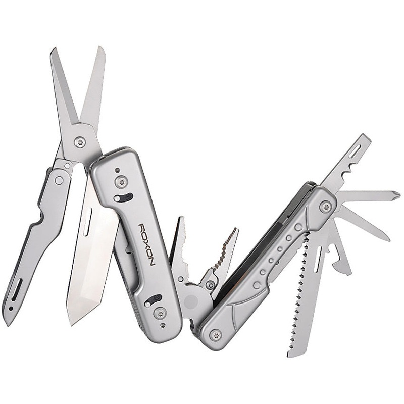 ROXON Phantom Stainless Steel & Aluminum Multi Tool S802