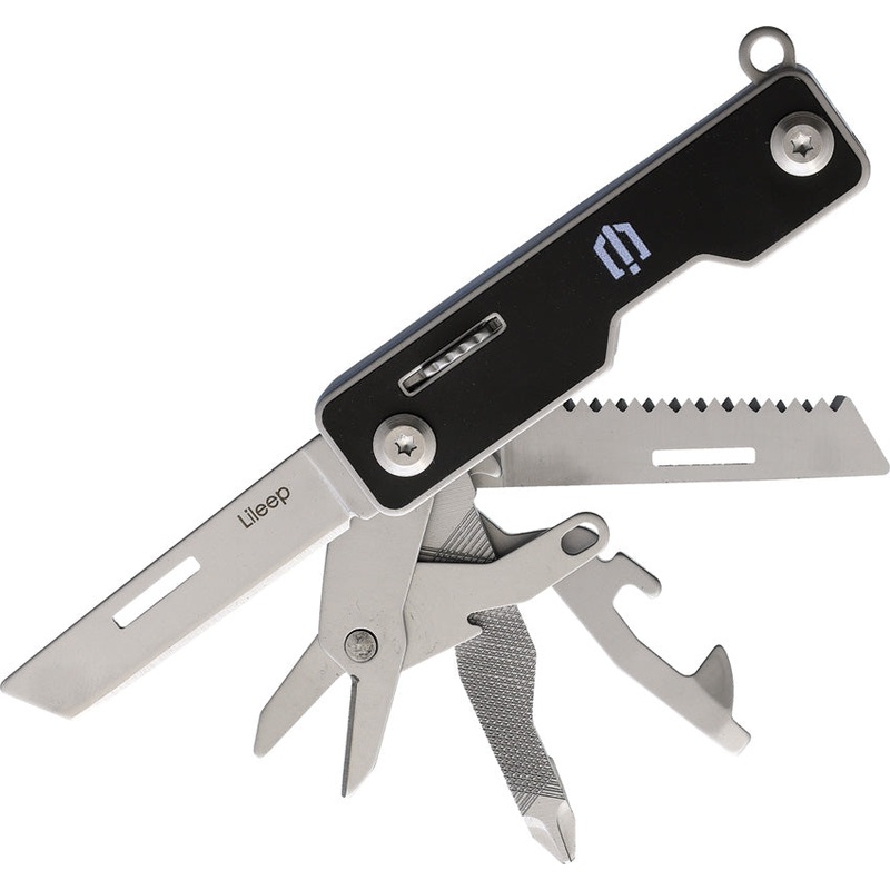 Shieldon Lileep Black ABS & Stainless Multi Tool AK01