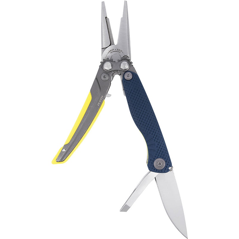 Sog Aegis Indigo & Yellow GRN & Stainless Multi Tool 29410141