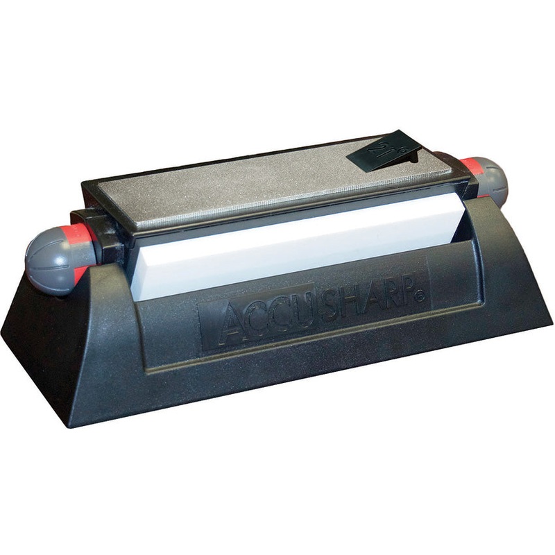 AccuSharp Tri-Stone System Smooth Black Knife Sharpening Table Set 025C