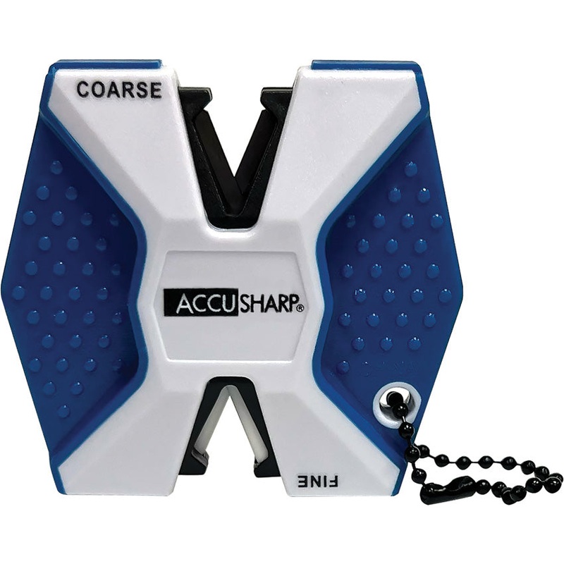 AccuSharp Two Step Blue Rubber Carbide & Tungsten Knife Sharpener 342C   - On Sale