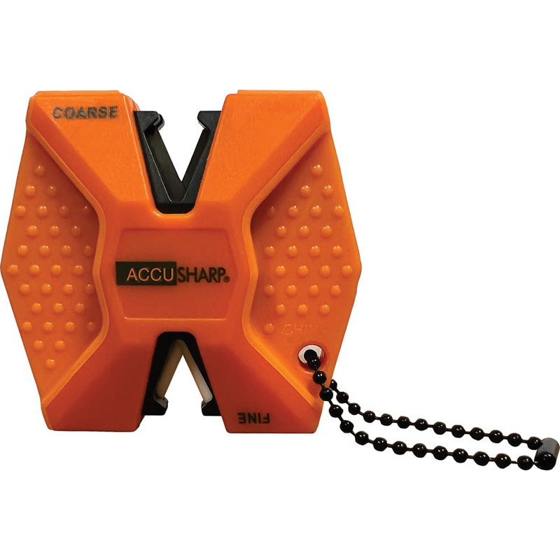 AccuSharp Two Step Orange Rubber Carbide & Tungsten Knife Sharpener 344C