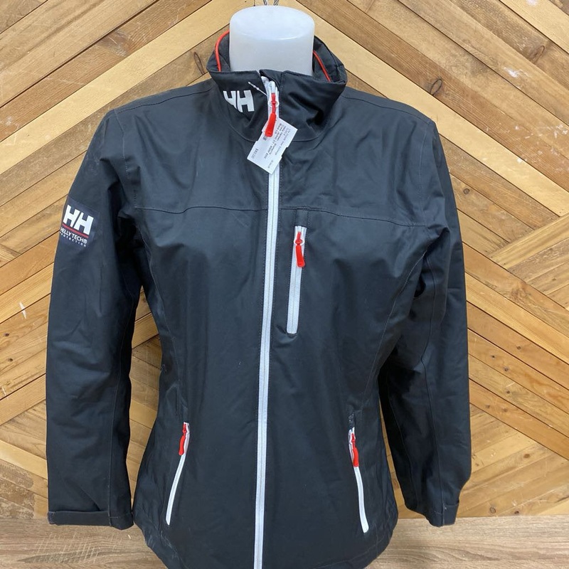 Helly Hansen - Womens Crew Jacket 2.0 - MSRP $200: Black-women-LG