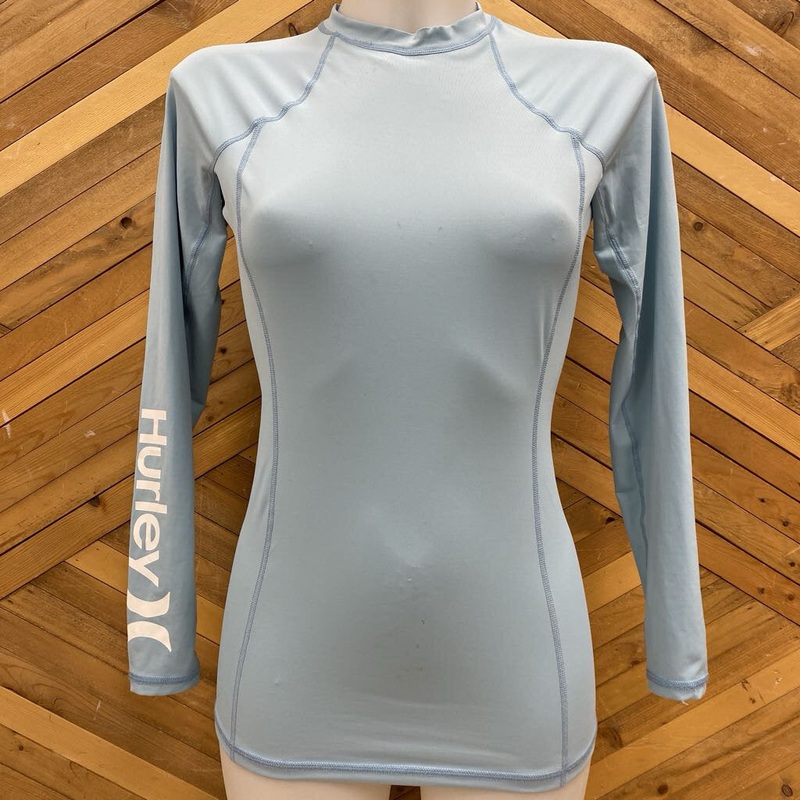 Hurley - Swim Shirt: Blue-women-MD