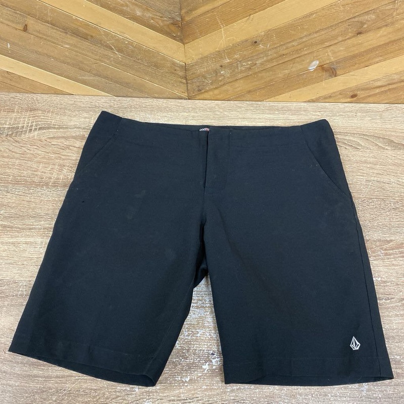 Volcom - Women's Outdoor Shorts - MSRP $58: Black -women-MD