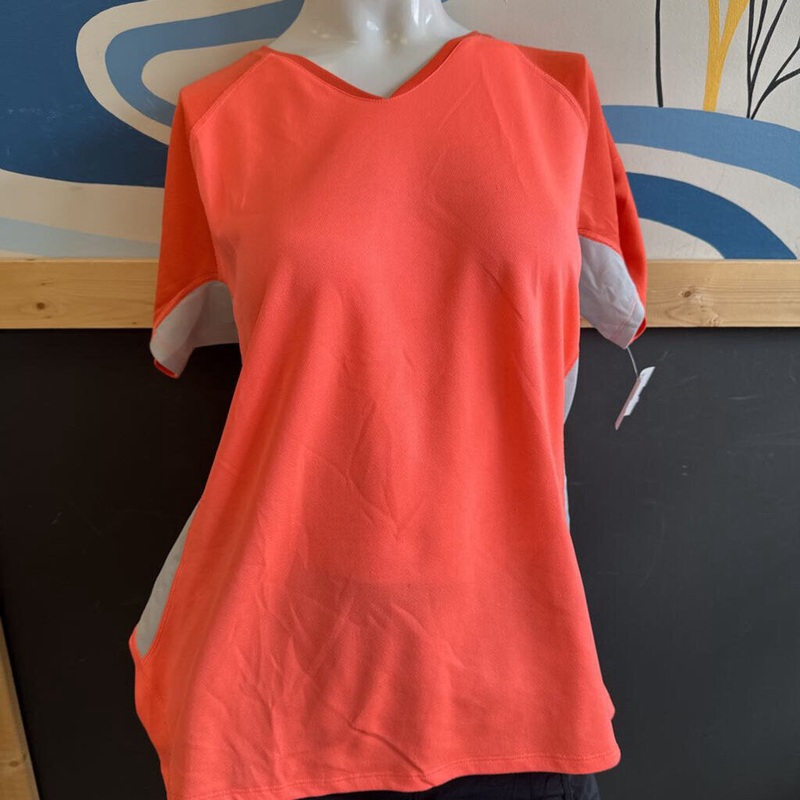 Eddie Bauer - Women's t-shirt : Orange Pink -women-XL