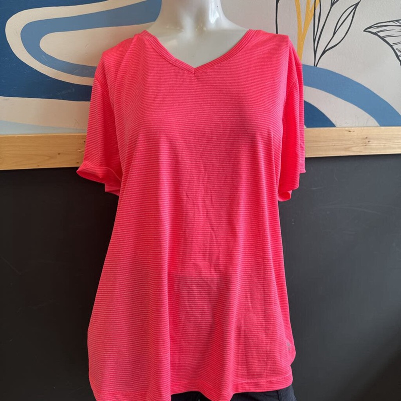 RBX - Women's Active T-Shirt : Pink -women-XXL