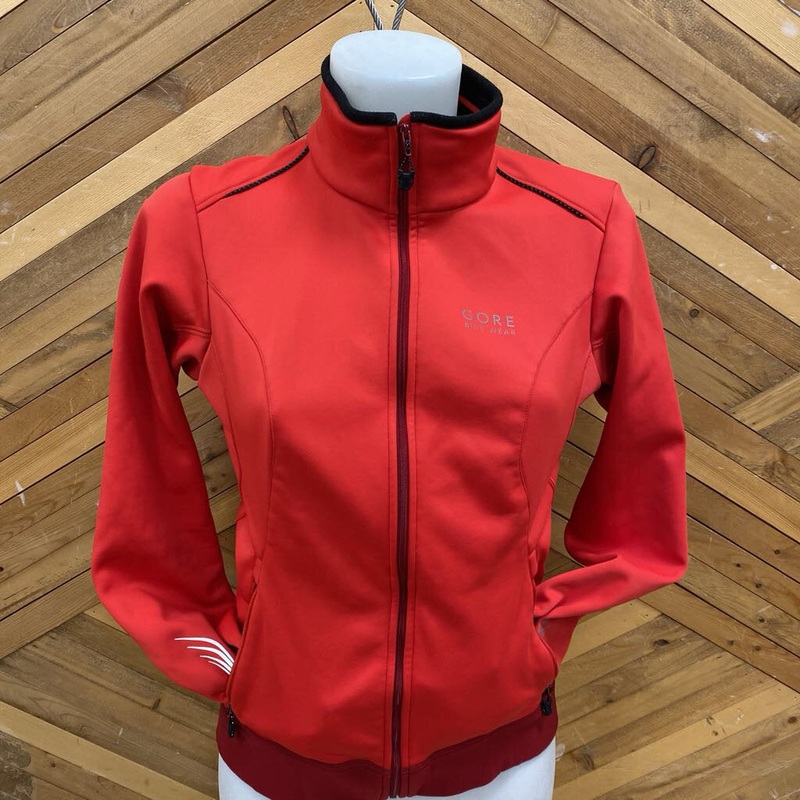 GORE Bike Wear- Women's Windstopper Cycling Red Jacket- MSRP $200: red-men-SM