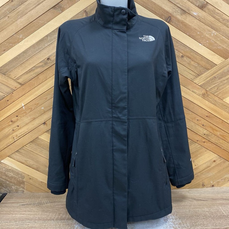 The North Face - Women's Long Apex Jacket: black-women-LG