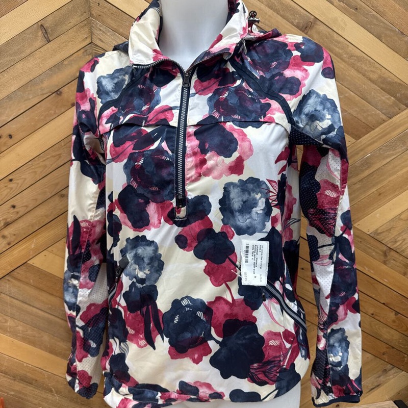 Saucony Men's Running Jacket: white floral -men-4
