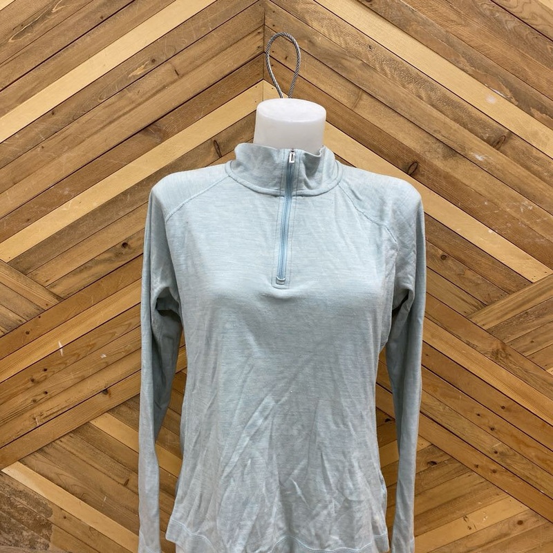 Smartwool- Merino 250 Women's Pullover- MSRP $150 : light blue-women-XL