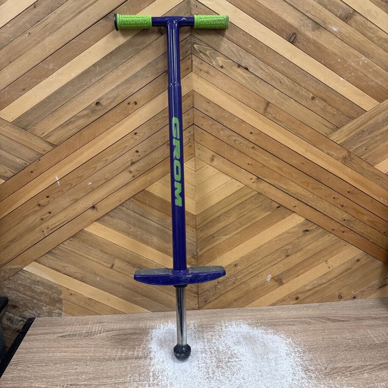 National Sporting Goods - Grom Pogo Stick - MSRP $115: Purple/Green--
