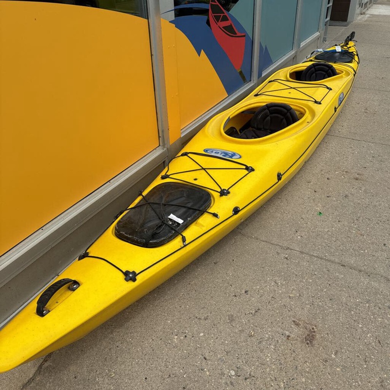 Riot POLARITY 16.5 RUDDER TANDEM KAYAK $2,099.99: Yellow--16.5