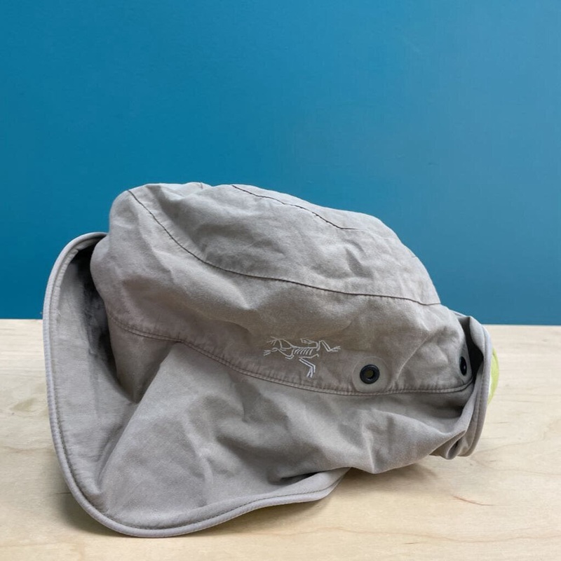 Arc'teryx - Reversible Sun Hat: Brown / Green / White-unisex-