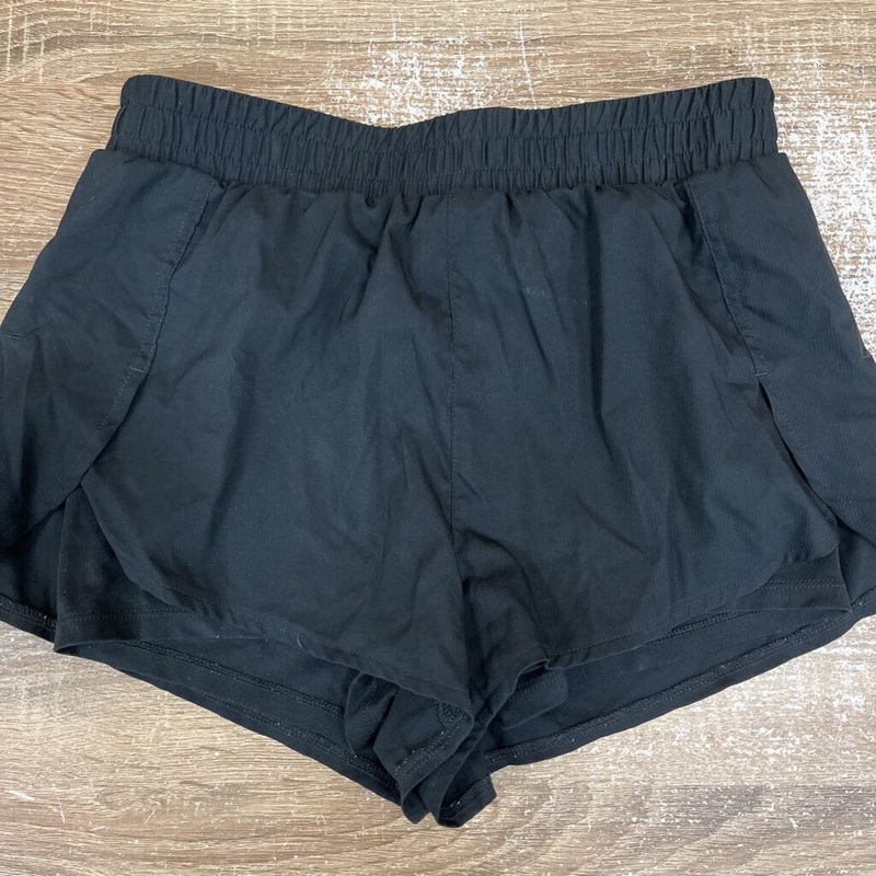 Girlfriend Collective - Women's 2-in-1 Active Shorts - MSRP$75: Black-women-SM