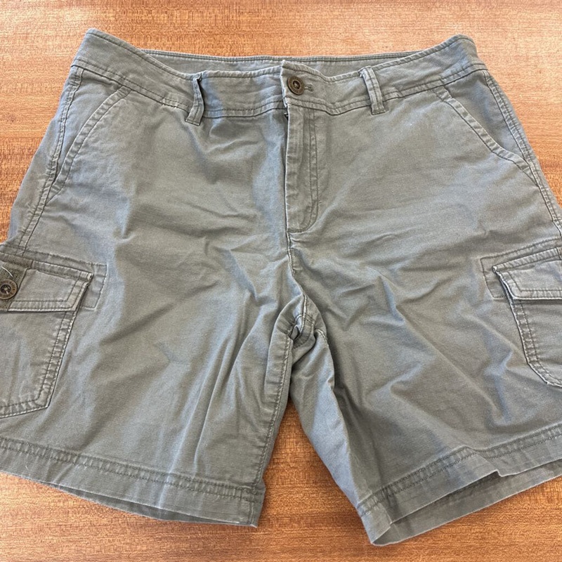 Eddie Bauer - Women's Cargo Shorts: Grey-women-10