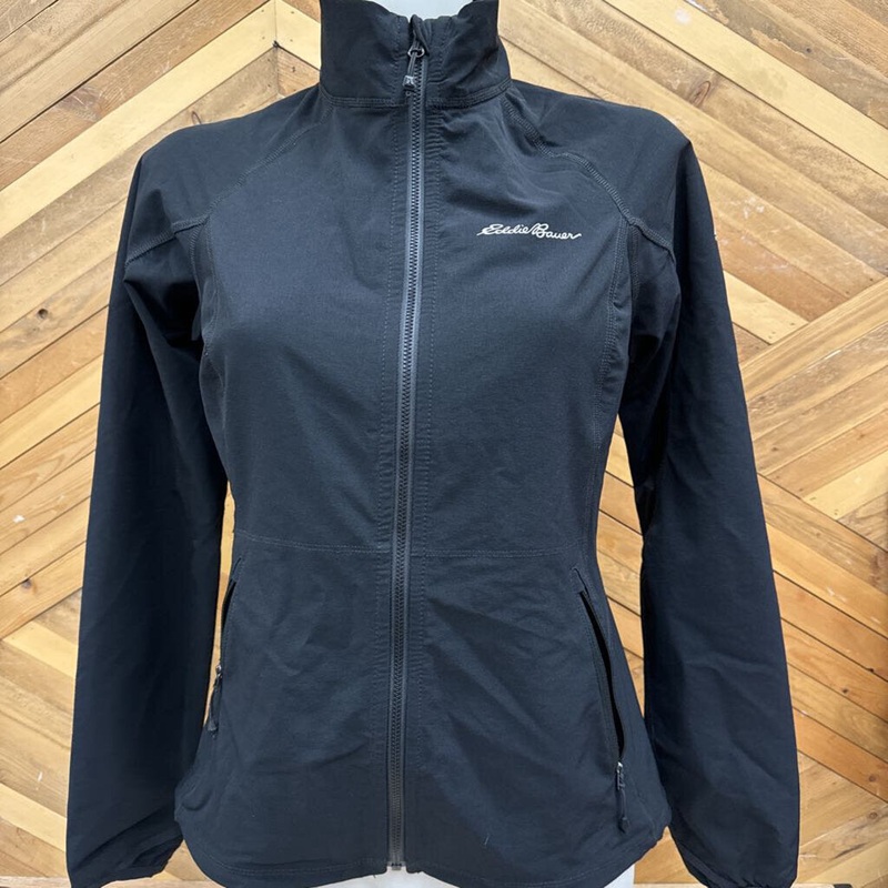 Eddie Bauer - Women's First Ascent Lightweight Softshell Jacket - MSRP $129: Black-women-XS