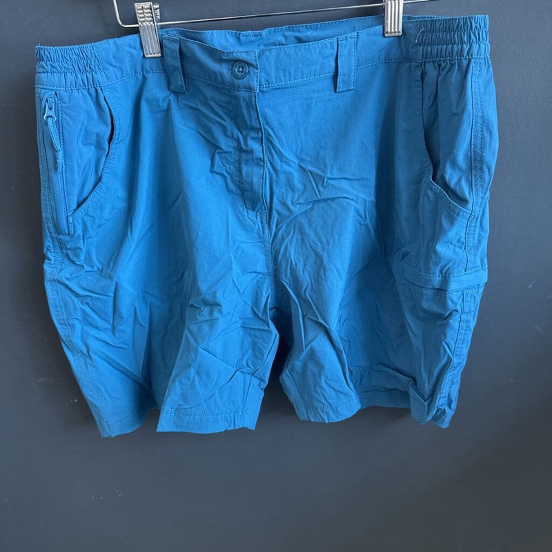 Mountain Warehouse - Women's Hiking Shorts - MSRP $45: Blue-women-12